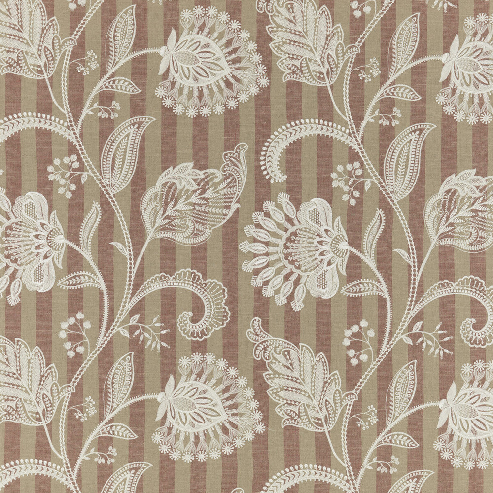 Ellonby Spice by G P & J Baker Fabric KESWICK EMBROIDERIES LINEN - 45%;POLYESTER - 25%;COTTON - 15%;VISCOSE - 15% India Horizontal: 53.978 and Vertical: 29.156 53.978 - Fabric Carolina -