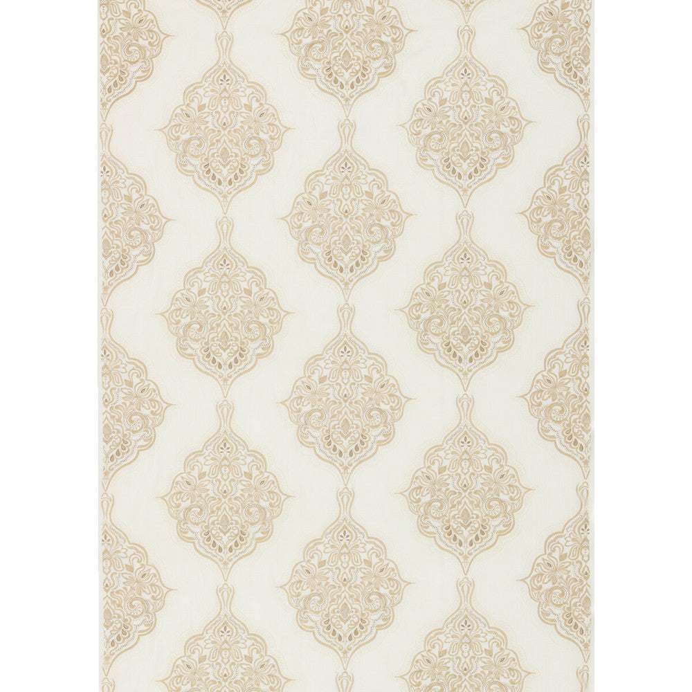 Montacute Ivory/Stone by G P & J Baker Fabric KESWICK EMBROIDERIES LINEN - 74%;POLYESTER - 20%;RAYON - 6% India - Horizontal: 26.004 and Vertical: 19.7 52.008 - Fabric Carolina -