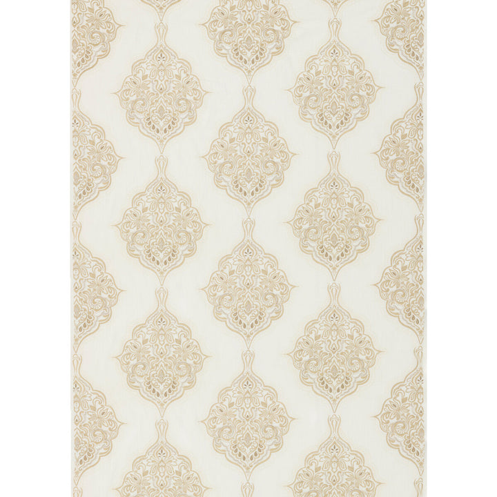 Montacute Ivory/Stone by G P & J Baker Fabric G P & J Baker Fabric Montacute Ivory/StoneFabric KESWICK EMBROIDERIES LINEN - 74%;POLYESTER - 20%;RAYON - 6% India </p><p>Repeat: H: 26.004, V: 19.7 52.008 - Fabric Carolina -