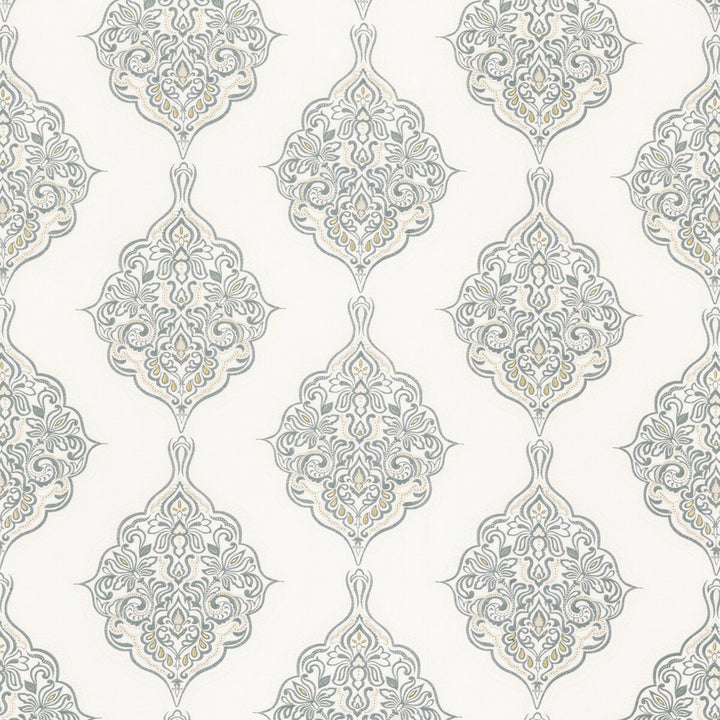 Montacute Soft Blue by G P & J Baker Fabric KESWICK EMBROIDERIES LINEN - 74%;POLYESTER - 20%;RAYON - 6% India - Horizontal: 26.004 and Vertical: 19.7 52.008 - Fabric Carolina -