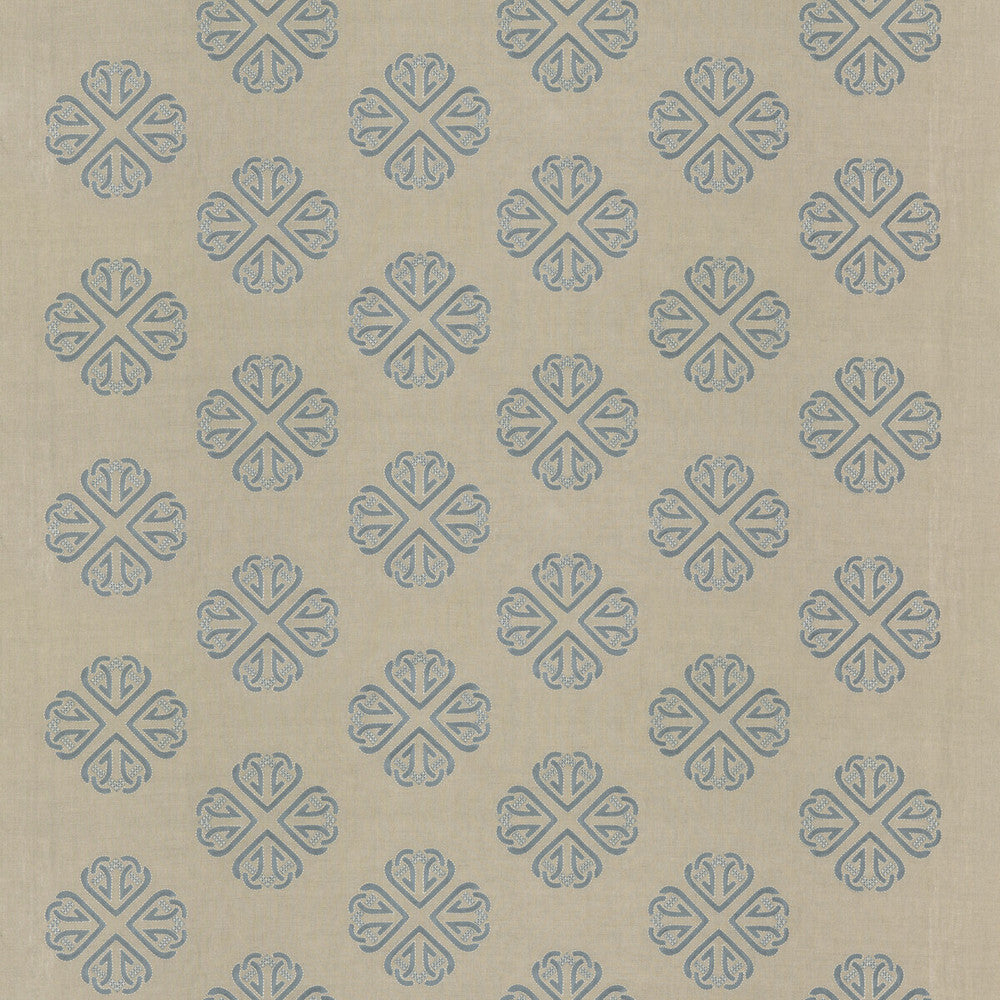 Kersloe Soft Blue by G P & J Baker Fabric KESWICK EMBROIDERIES LINEN - 57%;POLYESTER - 38%;RAYON - 5% India Horizontal: 17.73 and Vertical: 11.82 53.19 - Fabric Carolina -