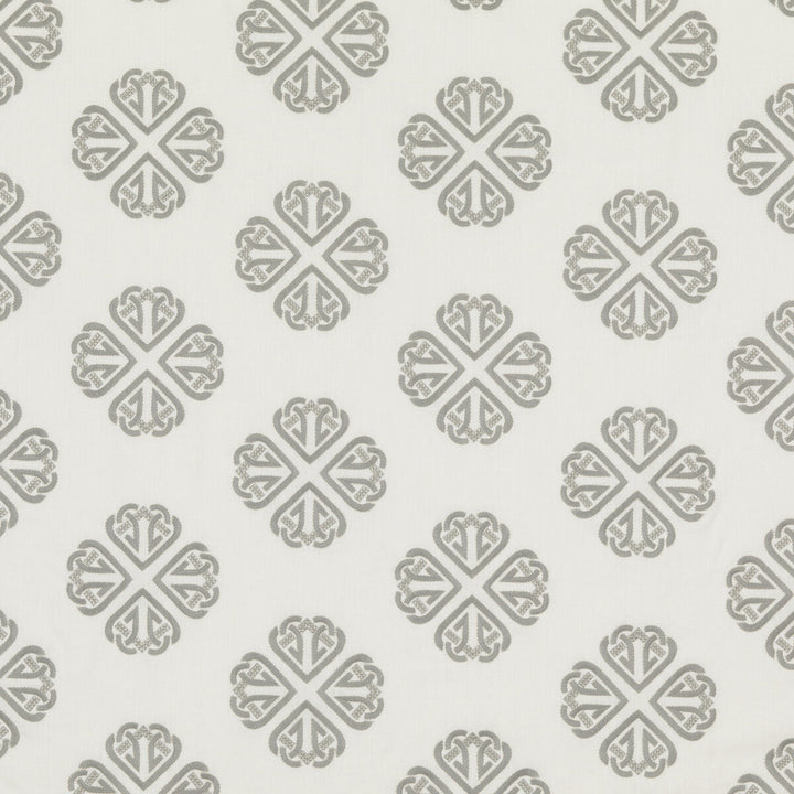 Kersloe Soft Grey by G P & J Baker Fabric KESWICK EMBROIDERIES LINEN - 57%;POLYESTER - 38%;RAYON - 5% India - Horizontal: 17.73 and Vertical: 11.82 53.19 - Fabric Carolina -