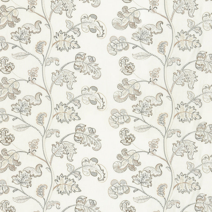 Alderwood Ivory/Stone by G P & J Baker Fabric G P & J Baker Fabric Alderwood Ivory/StoneFabric KESWICK EMBROIDERIES LINEN - 65%;RAYON - 35% India </p><p>Repeat: H: 26.004, V: 15.76 52.008 - Fabric Carolina -