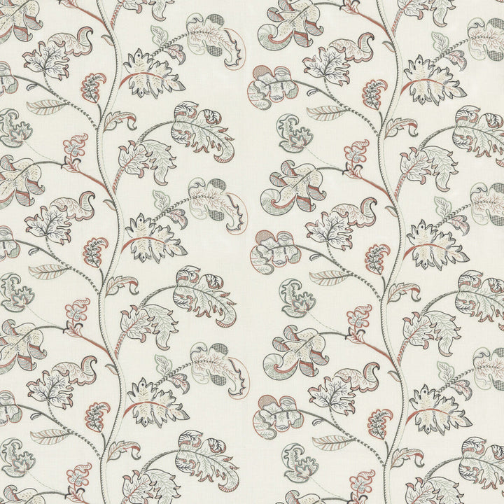 Alderwood Blush by G P & J Baker Designer Fabric KESWICK EMBROIDERIES LINEN - 65%;RAYON - 35% India - Horizontal: 26.004 and Vertical: 15.76 52.008 - Swanky Fabrics -