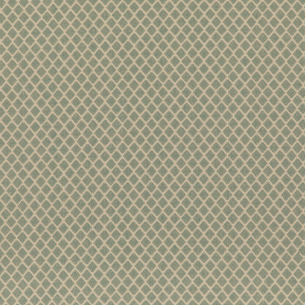 Cheswell Teal by G P & J Baker Fabric COROMANDEL COTTON - 69%;LINEN - 31% France HEAVY Horizontal: 1.182 and Vertical: 1.576 53.19 - Fabric Carolina -