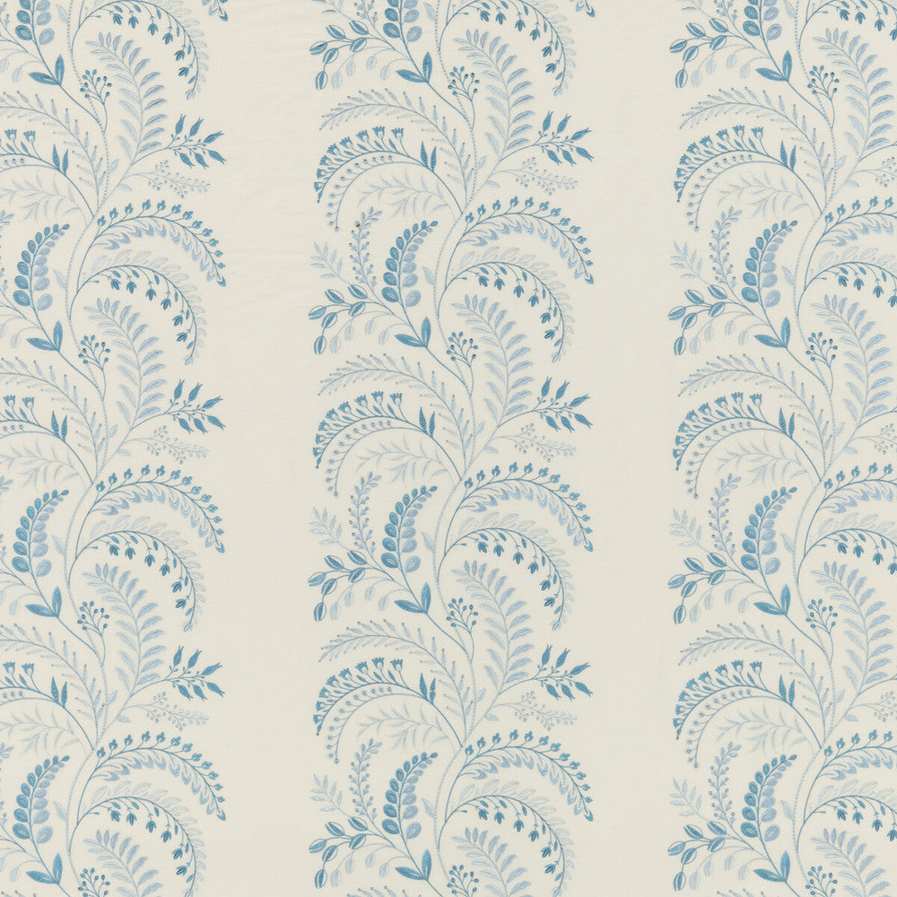 Pennington Soft Blue by G P & J Baker Fabric SIGNATURE PRINTS LINEN - 44%;COTTON - 26%;VISCOSE - 24%;POLYESTER - 6% India Horizontal: 17.336 and Vertical: 12.608 52.008 - Fabric Carolina -