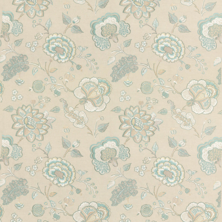 Tresillian Aqua by G P & J Baker Fabric G P & J Baker Fabric Tresillian AquaFabric ARTISAN II COTTON - 50%;LINEN - 30%;VISCOSE - 20% India </p><p>Repeat: H: 26.595, V: 30.338 53.19 - Fabric Carolina -