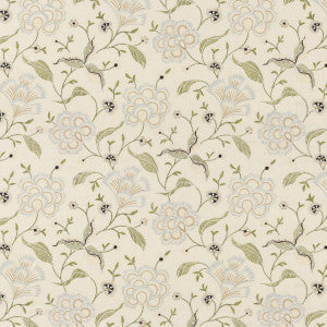 Lamorna Embroidery Linen by G P & J Baker Fabric