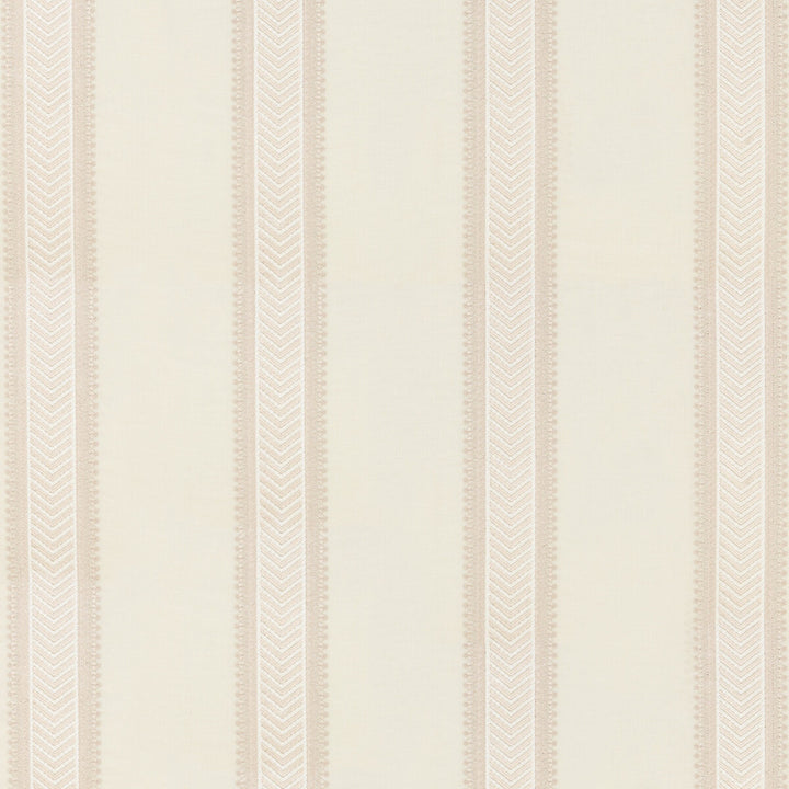Kerris Stripe Ivory/Stone by G P & J Baker Fabric ARTISAN II LINEN - 54%;VISCOSE - 24%;SPUN VISCOSE - 13%;SPUN POLYESTER - 9% India Horizontal: 12.411 and Vertical: 49.644 - Fabric Carolina -