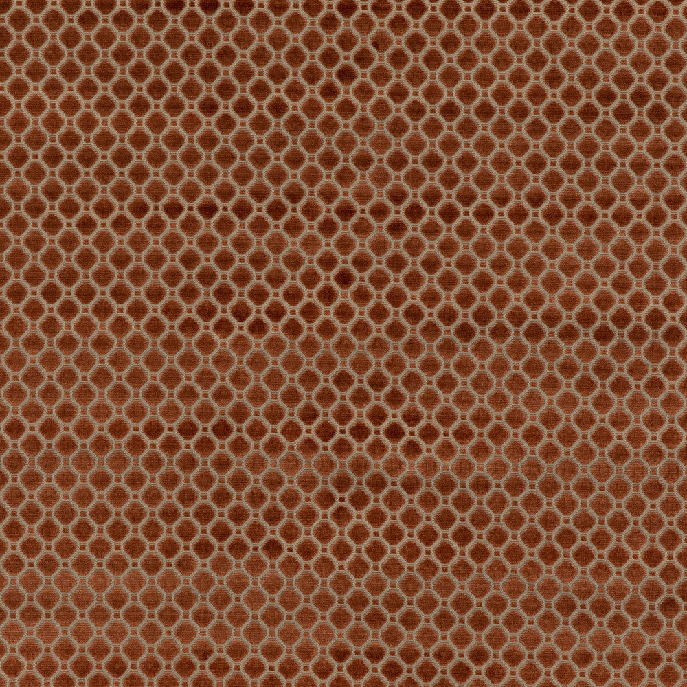 Indus Velvet Sienna by G P & J Baker Fabric COROMANDEL VELVETS VISCOSE - 100% Belgium HEAVY Horizontal: 1.379 and Vertical: 1.379 53.978 - Fabric Carolina -