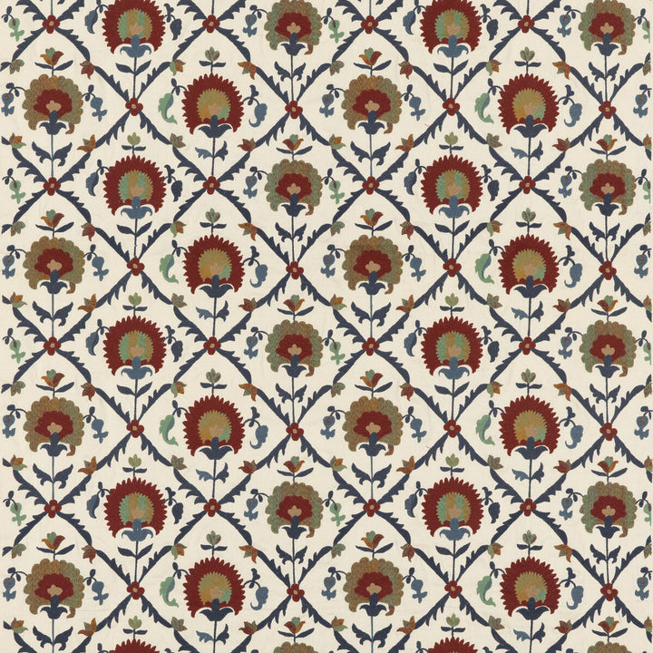 Winchelsea Red/ Blue by G P & J Baker Fabric PORTOBELLO LINEN - 66%;POLYESTER - 34% India Horizontal: 24.822 and Vertical: 12.608 49.644 - Fabric Carolina -