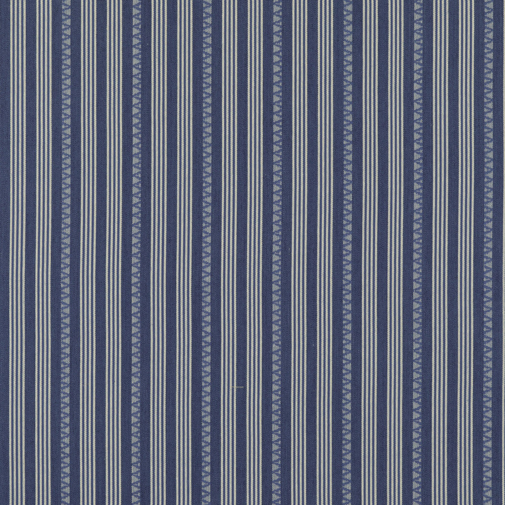 Kilim Stripe Blue by G P & J Baker Fabric PORTOBELLO COTTON - 70%;JUTE - 30% India Horizontal: 10.638 and Vertical: 53.19 - Fabric Carolina -
