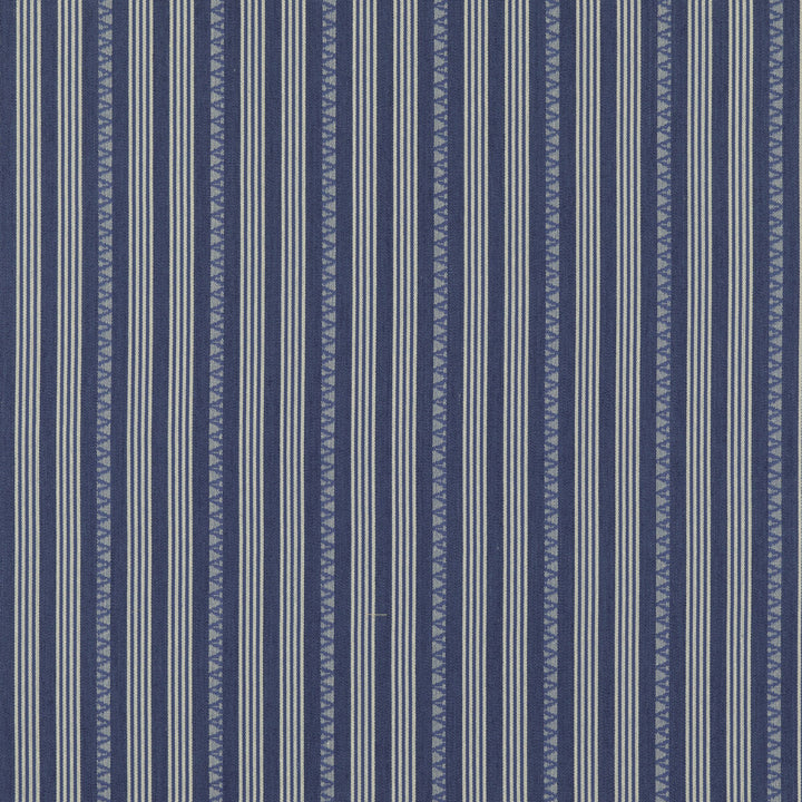 Kilim Stripe Blue by G P & J Baker Fabric PORTOBELLO COTTON - 70%;JUTE - 30% India Horizontal: 10.638 and Vertical: 53.19 - Fabric Carolina -