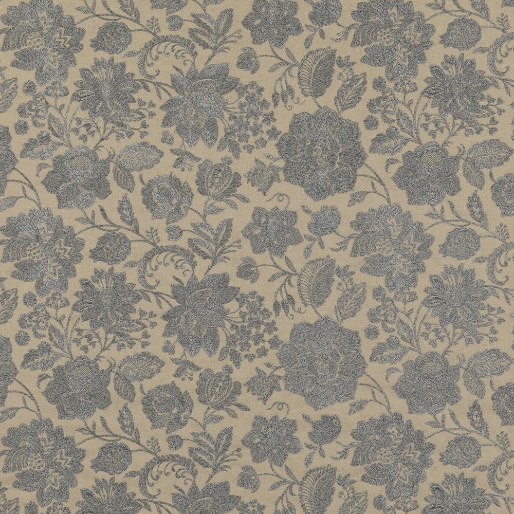 Berwick Blue by G P & J Baker Fabric PORTOBELLO VISCOSE - 50%;LINEN - 33%;POLYESTER - 17% India Horizontal: 26.004 and Vertical: 15.366 52.008 - Fabric Carolina -