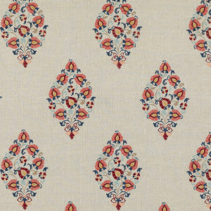 Wooton Red/Blue by G P & J Baker Fabric