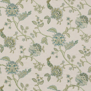Sudbury Teal by G P & J Baker Fabric