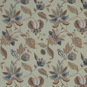 Durbar Aqua by G P & J Baker Fabric