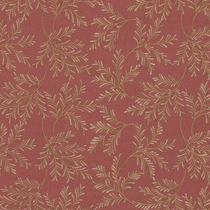 Chelsea Fern Red by G P & J Baker Fabric