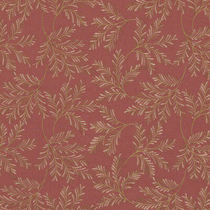 Chelsea Fern Red by G P & J Baker Fabric