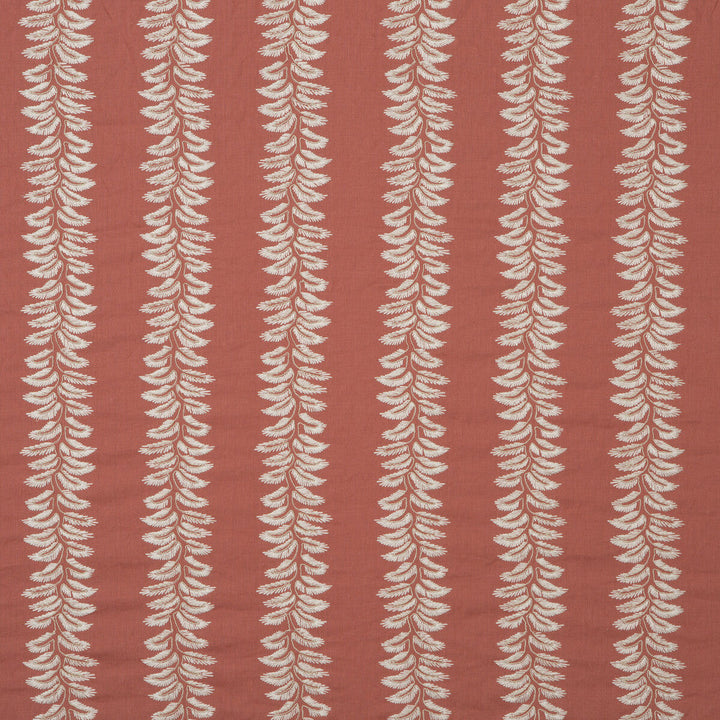 New Bradbourne Coral by G P & J Baker Designer Fabric LANGDALE LINEN - 64%;POLYESTER - 30%;VISCOSE - 6% India MEDIUM Horizontal: 5.91 and Vertical: 7.88 49.25 - Swanky Fabrics -