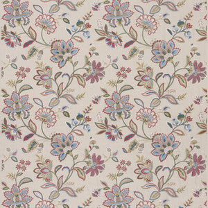 Langley Red/Blue BF11028.1.0 by G P & J Baker Fabric