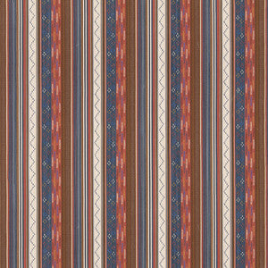 Runaway Coral/Indigo BF11060.1.0 by G P & J Baker Fabric