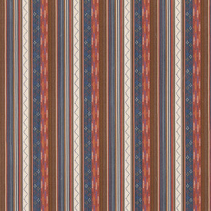Runaway Coral/Indigo BF11060.1.0 by G P & J Baker Fabric
