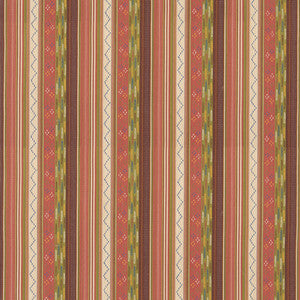 Runaway Coral/Green BF11060.3.0 by G P & J Baker Fabric