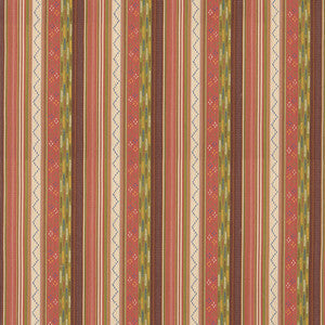 Runaway Coral/Green BF11060.3.0 by G P & J Baker Fabric