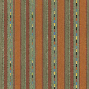 Bunty Orange/Green BF11062.3.0 by G P & J Baker Fabric