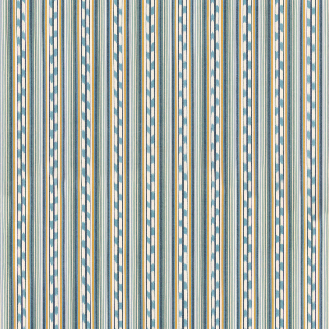 Halki Stripe - Blue By G P & J Baker Fabric