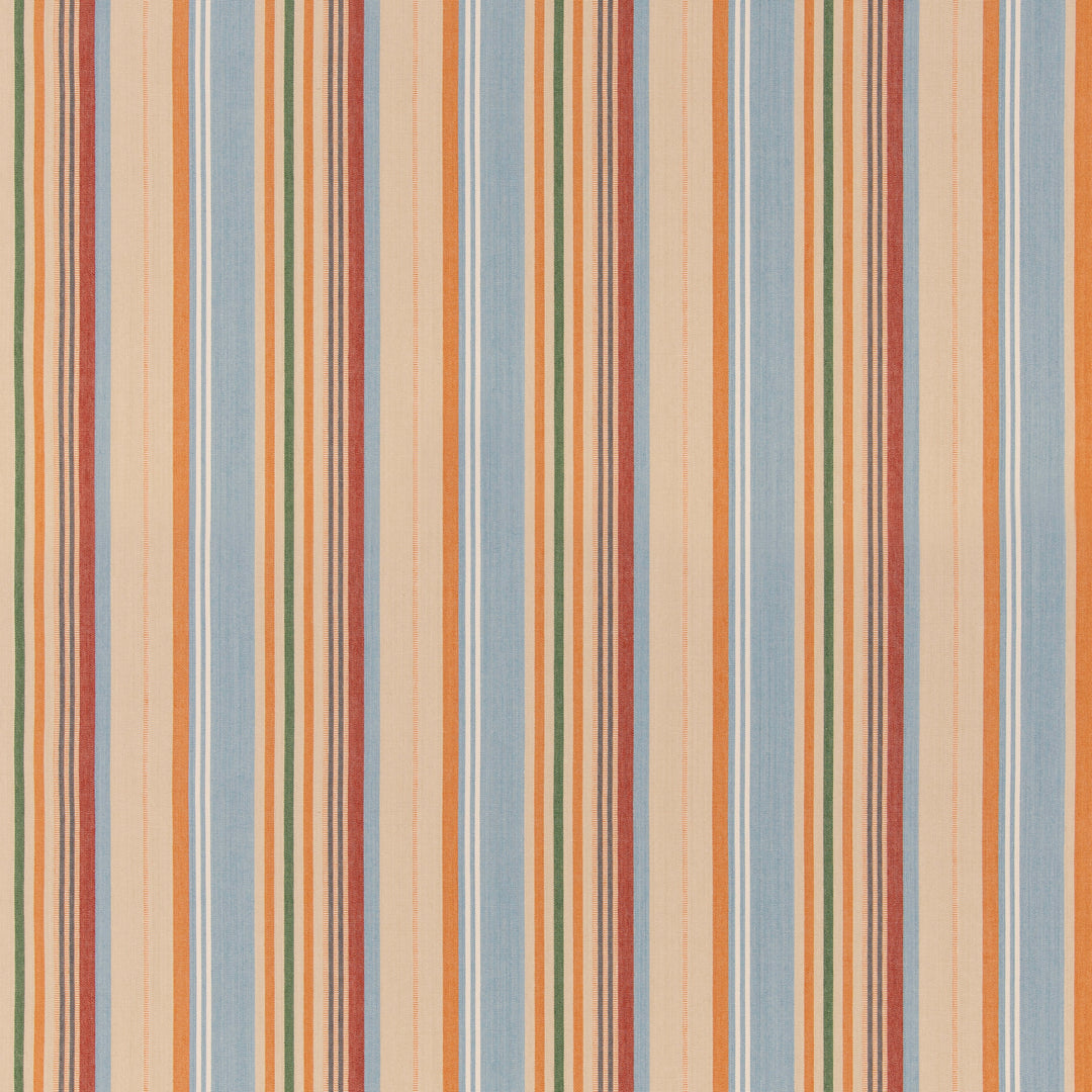 Petra Stripe - Soft Blue By G P & J Baker Fabric
