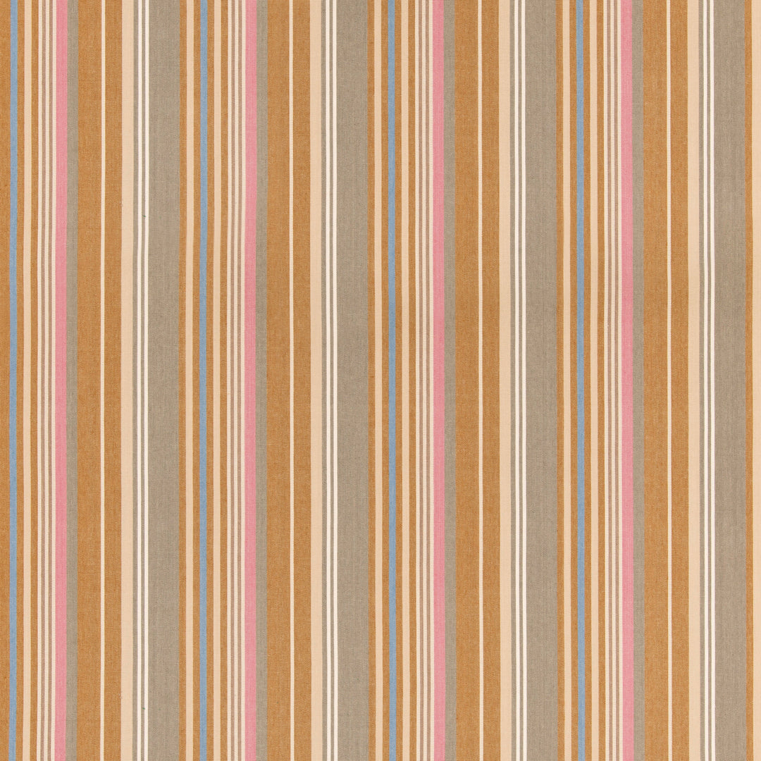 Petra Stripe - Sand/Grey By G P & J Baker Fabric