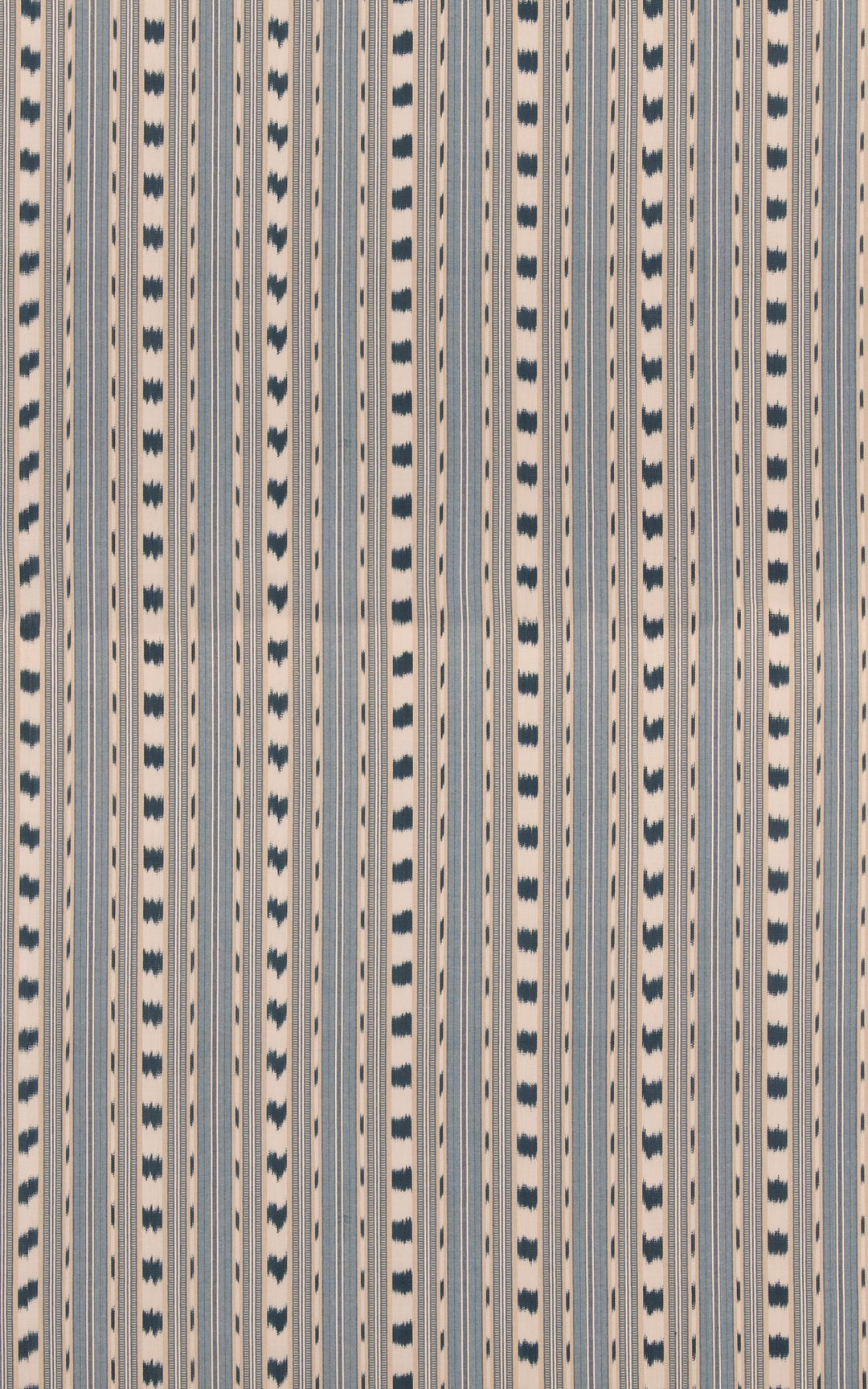 Basil Stripe - Blue By G P & J Baker Fabric