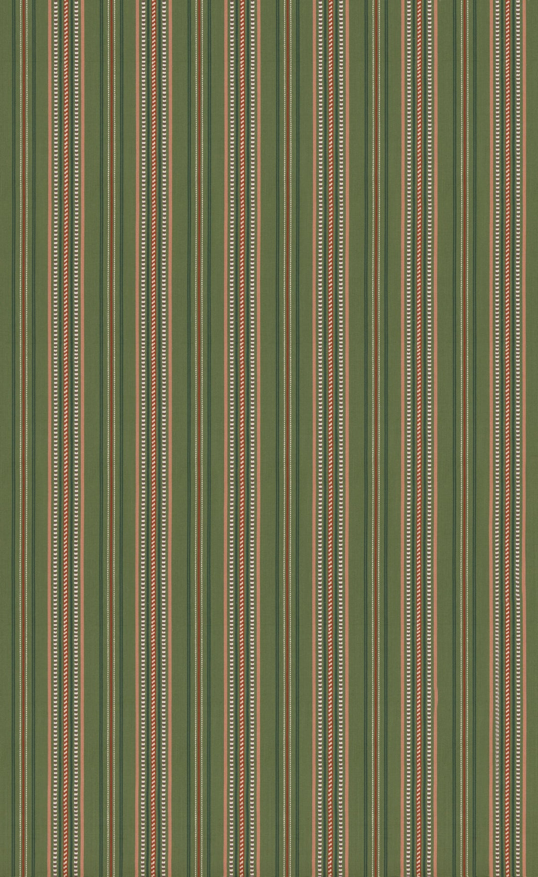 Rufus Stripe - Green By G P & J Baker Fabric