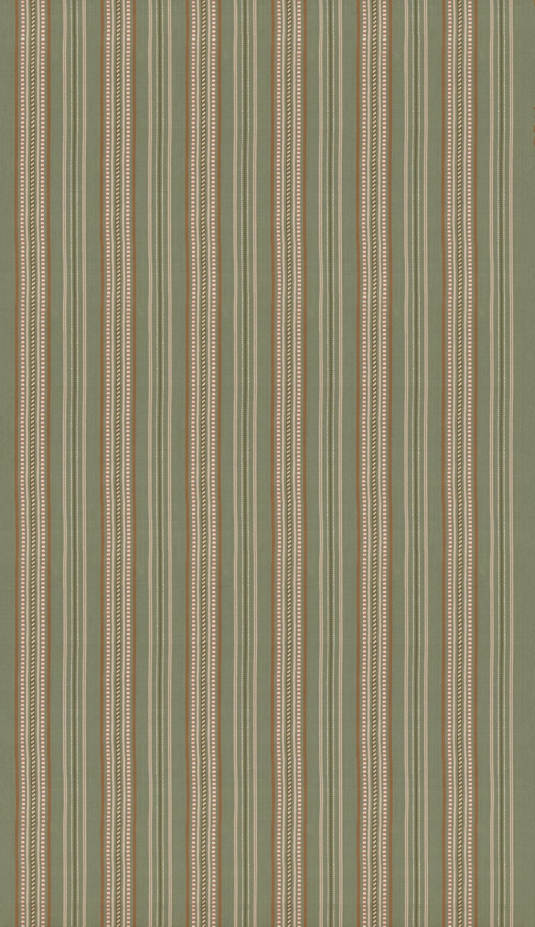 Rufus Stripe - Leaf By G P & J Baker Fabric