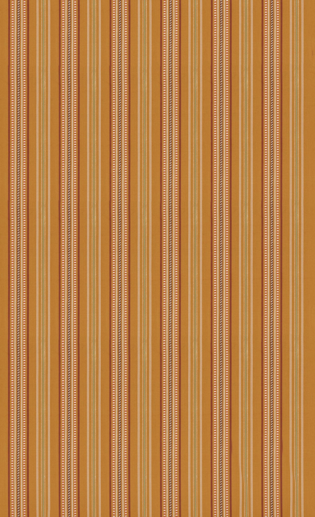 Rufus Stripe - Ochre By G P & J Baker Fabric