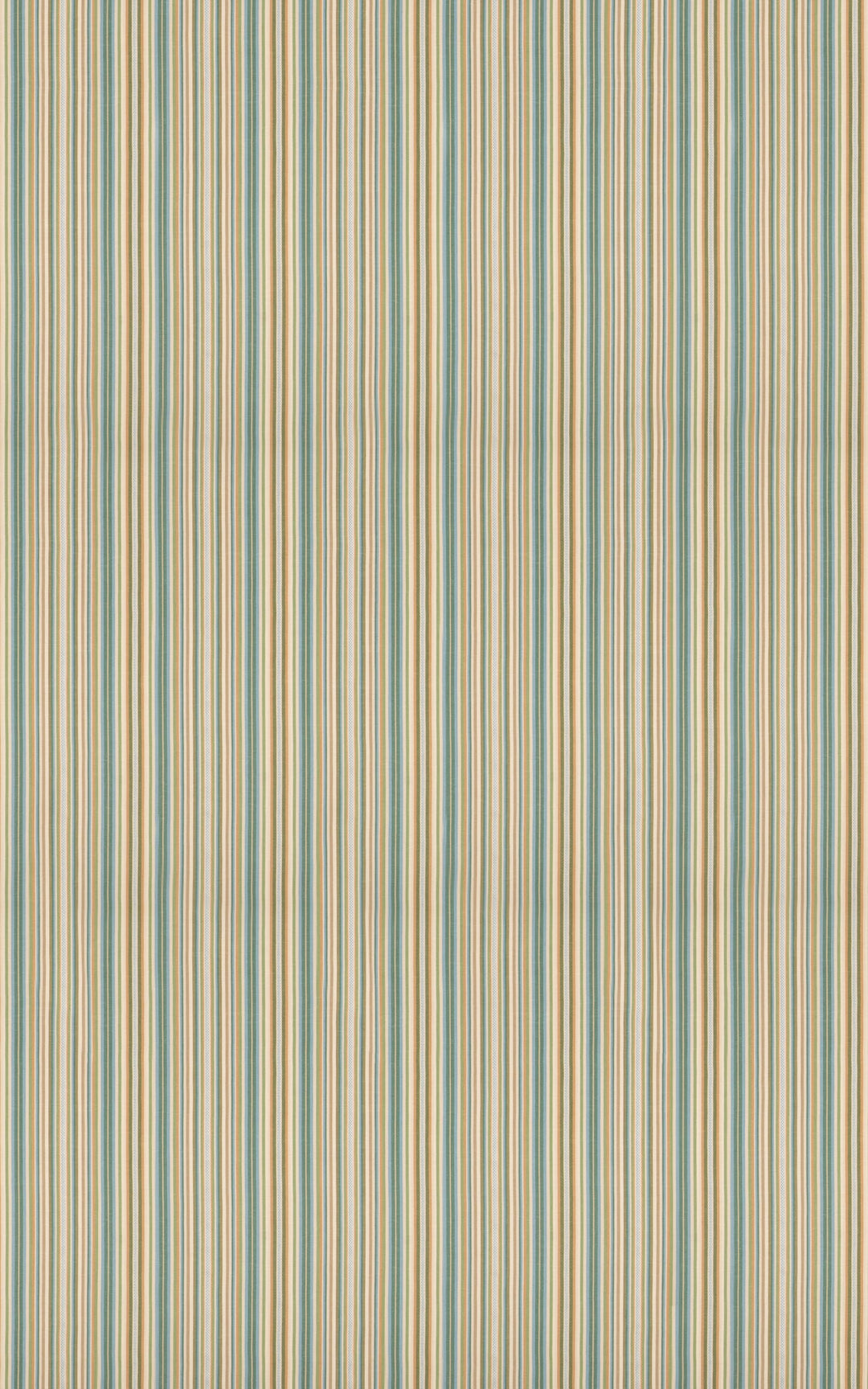 Luna Stripe - Blue/Green By G P & J Baker Fabric