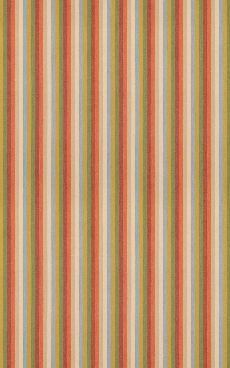 Tim's Rug - Clementine/Green By G P & J Baker Fabric