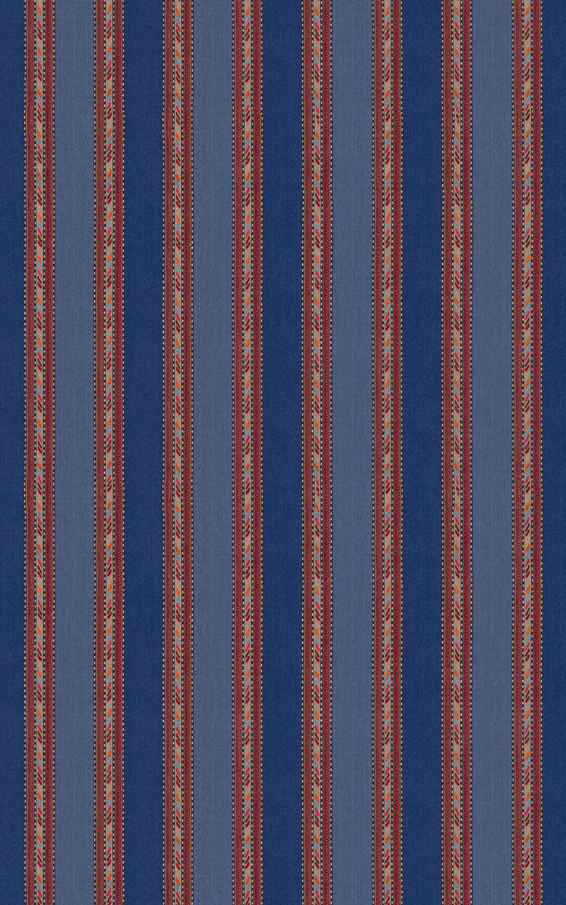 Zephyr - Blue By G P & J Baker Fabric