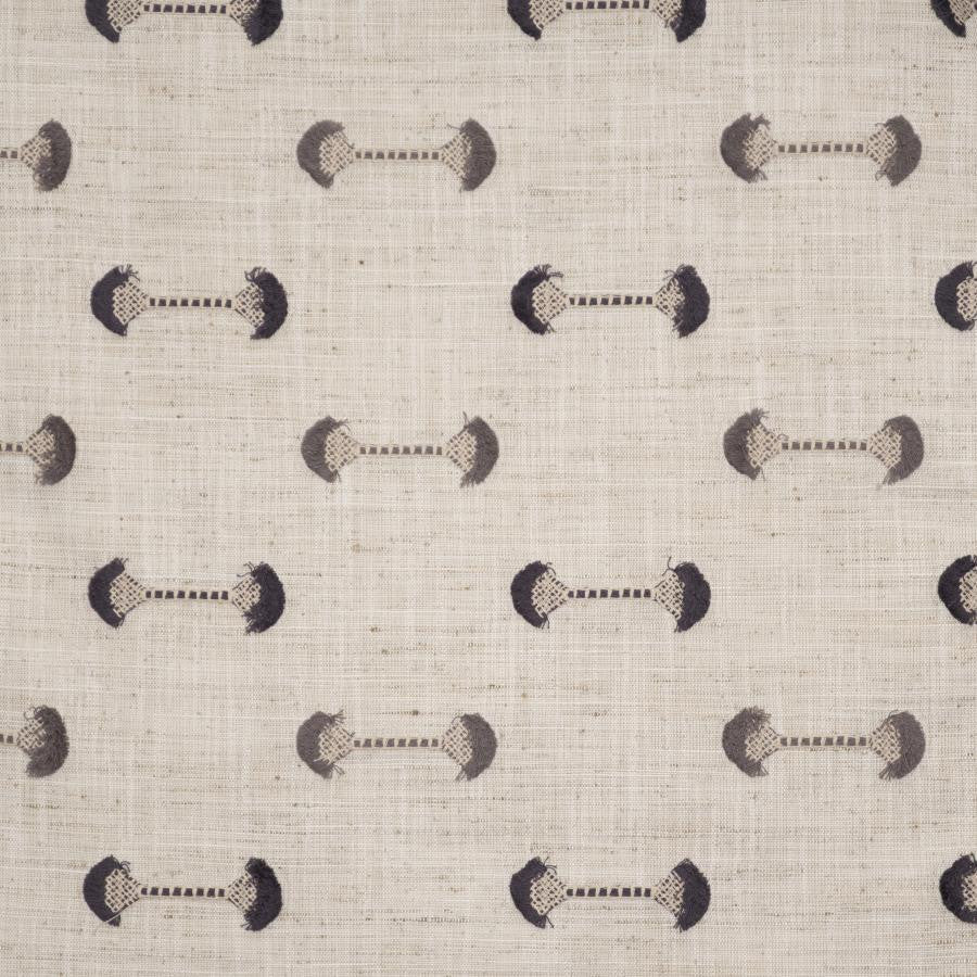 Barbell # 412 Sandstone by Maxwell Designer Fabric Color Theory-Vol. Ix Birchbark BASE: 100% POLYESTER
EMB: 100% COTTON INDIA V-4.6" H-6.8" 54" - Swanky Fabrics -
