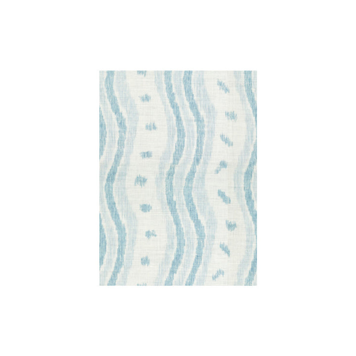 Ikat Stripe Blue/Oyster by Lee Jofa Fabric BLITHFIELD LINEN - 88%;POLYAMIDE - 12% United Kingdom - Horizontal: 17.5 and Vertical: 24.5 54 - Fabric Carolina -