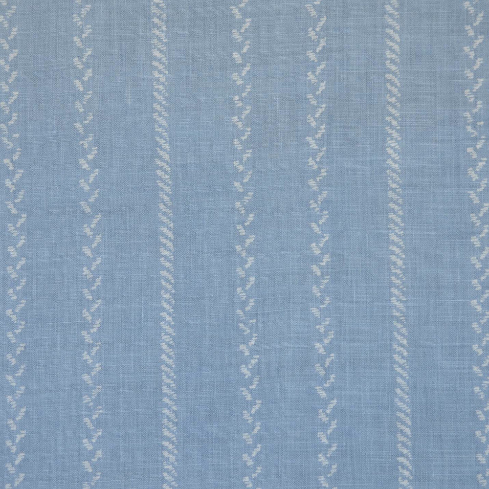 Pelham Stripe Blue by Lee Jofa Fabric BLITHFIELD LINEN - 88%;POLYAMIDE - 12% United Kingdom - Horizontal: 15.14 and Vertical: 12.5 54.75 - Fabric Carolina -