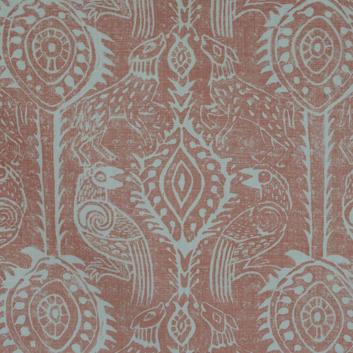 Beasties Coral by Lee Jofa Fabric BLITHFIELD LINEN - 100% United Kingdom Horizontal: 42.5 and Vertical: 21 54 - Fabric Carolina -