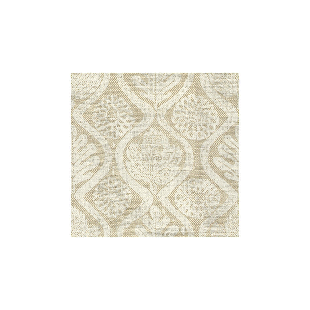 Oakleaves White/Oat by Lee Jofa Fabric BLITHFIELD LINEN - 100% United Kingdom - Horizontal: 33 and Vertical: 33 51 - Fabric Carolina -