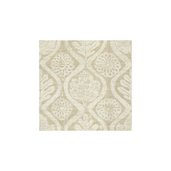 Oakleaves White/Oat by Lee Jofa Designer Fabric BLITHFIELD LINEN - 100% United Kingdom - Horizontal: 33 and Vertical: 33 51 - Swanky Fabrics -