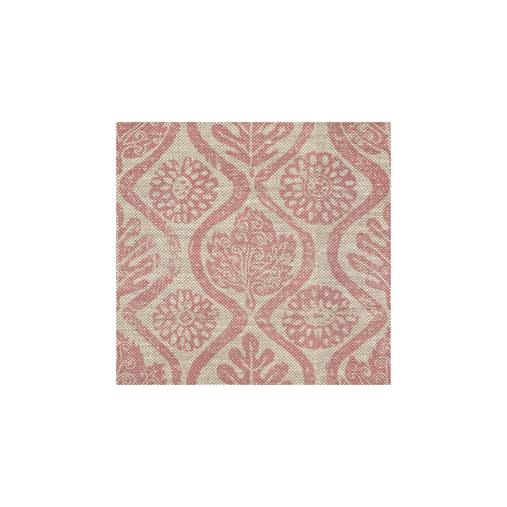 Oakleaves Pink/Oatmeal by Lee Jofa Fabric BLITHFIELD LINEN - 100% United Kingdom - Horizontal: 33 and Vertical: 33 51 - Fabric Carolina -
