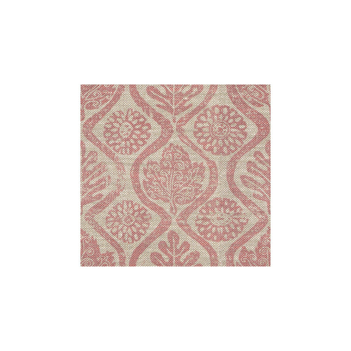 Oakleaves Pink/Oatmeal by Lee Jofa Designer Fabric BLITHFIELD LINEN - 100% United Kingdom Horizontal: 33 and Vertical: 33 51 - Swanky Fabrics -