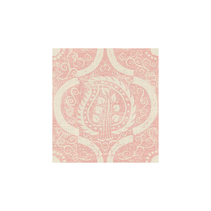 Persian Leaf Pink by Lee Jofa Fabric BLITHFIELD LINEN - 100% United Kingdom Horizontal: 21 and Vertical: 23 53.5 - Fabric Carolina -