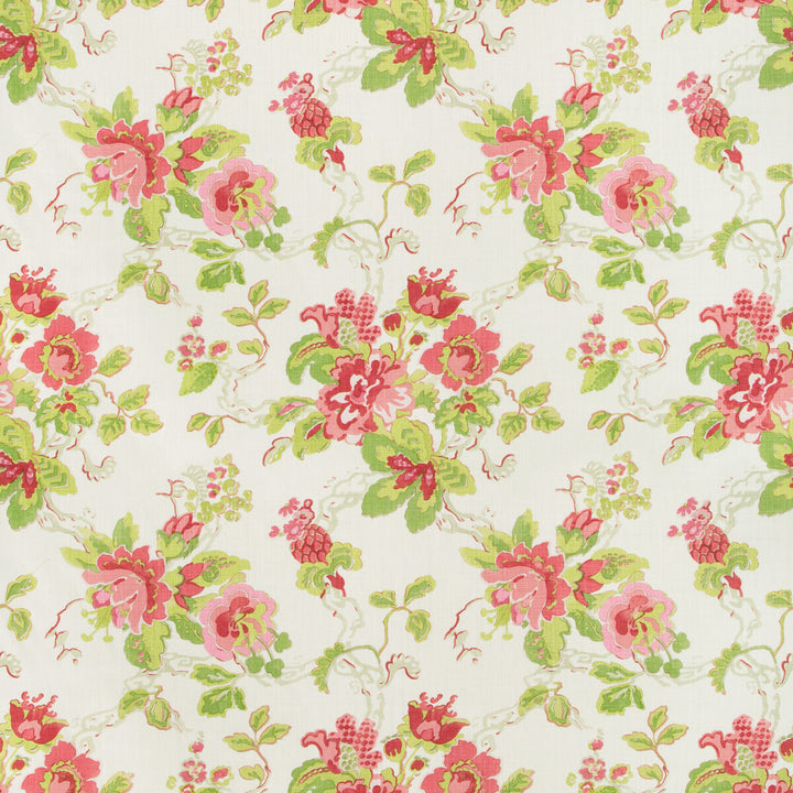 Parnham Pink/Lime by Lee Jofa Fabric BLITHFIELD LINEN - 100% United Kingdom HEAVY Horizontal: 25.25 and Vertical: 28 51.5 - Fabric Carolina -